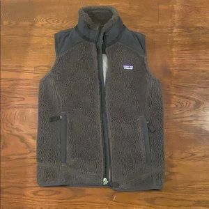Patagonia dark grey vest